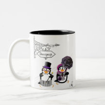 Steampunk Penguins Mug