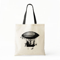 Steampunk pirate airship bags