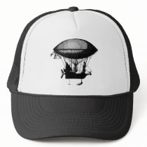 Steampunk pirate airship hats
