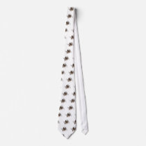 Steampunk pirate ship neck tie