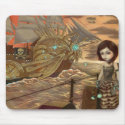 Steampunk Pirates:  Maritime Sunset Mousepad
