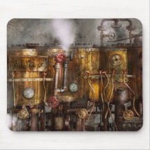 Steampunk - Plumbing - Distilation apparatus Mouse Pads