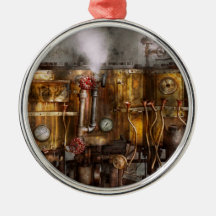 Steampunk - Plumbing - Distilation apparatus Christmas Tree Ornament