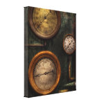 Steampunk - Plumbing - Gauging success Canvas Print Steampunk - Plumbing - Gauging success Canvas Print