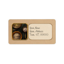 Steampunk - Plumbing - Gauging success Personalized Address Label