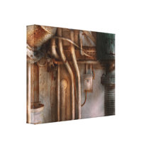 Steampunk - Plumbing - Industrial abstract canvas prints