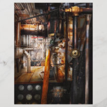 Steampunk - Plumbing - Pipes Full Color Flyer