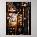 Steampunk - Plumbing - Pipes Poster