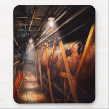 Steampunk - Plumbing - The hallway Mouse Pads