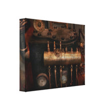 Steampunk - Plumbing - The valve matrix Gallery Wrapped Canvas