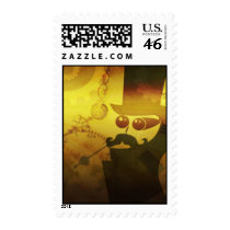 Steampunk postage by FredzCards Steampunk postage