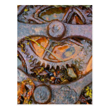 Steampunk Postcard