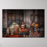 Steampunk - Private distillery Posters