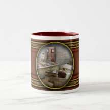Steampunk - Retro - The power station Mugs