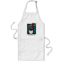Steampunk Robo-Santa, long apron by kasei_lee Steampunk Robo-Santa, long apron