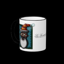 Steampunk Robo-Santa, mug