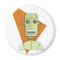 Steampunk Robot magnets