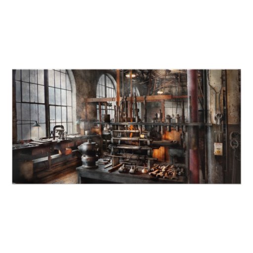 Steampunk - Room - Steampunk Studio Picture Card
