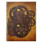 Steampunk Rusty Gears Journals