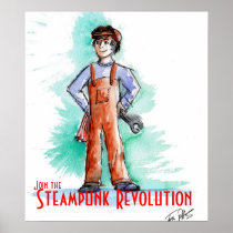 Steampunk Sam Print