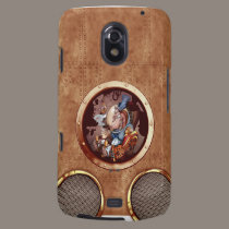 Steampunk Samsung Galaxy Chimp casemate cases