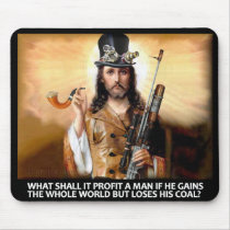 Steampunk Savior mousepads