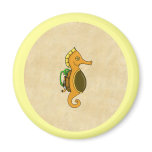 Steampunk Seahorse Magnet