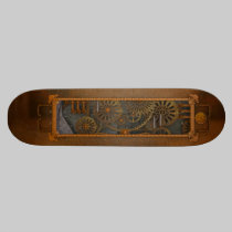 Steampunk skateboards