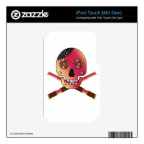 Steampunk Skull Ipod Touch 4g Skin