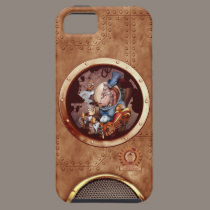 Steampunk Space Chimp iPhone 5 casemate cases