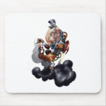 Steampunk Space Chimp Mouse Pads