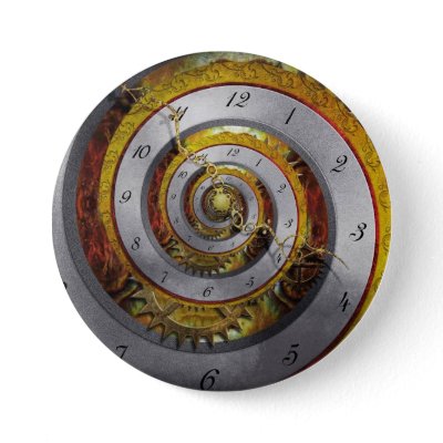 Steampunk - Spiral - Infinite time Pins