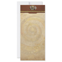 Steampunk - Spiral - Infinite time Custom Rack Cards