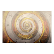 Steampunk - Spiral - Infinite time Personalized Stationery