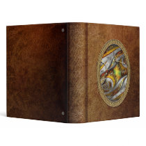 Steampunk - Spiral - Space time continuum Binder