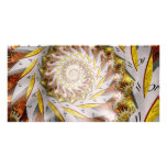 Steampunk - Spiral - Time Iris Photo Cards