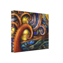 Steampunk - Starry night canvas prints