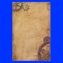 Steampunk Personalized Stationery