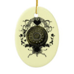 Steampunk Stud Art Ornament ornaments