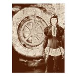 Steampunk Sylvia Post Card