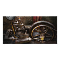 Steampunk - The Contraption Customized Photo Card