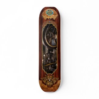 Steampunk - The Contraption skateboard
