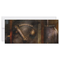 Steampunk - The Control Room Custom Rack Card