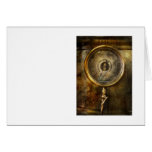 Steampunk - The pressure gauge Card