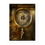 Steampunk - The pressure gauge Post Card