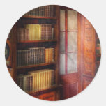 Steampunk - The semi-private study Sticker
