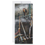 Steampunk - The Steam Engine Customized Rack Card
