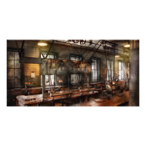 Steampunk - The Workshop Custom Photo Card
