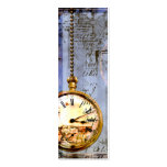 Steampunk Time Machine Pocket Watch Business Card