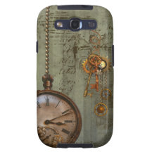 Steampunk Time Machine Samsung Galaxy S3 Cover